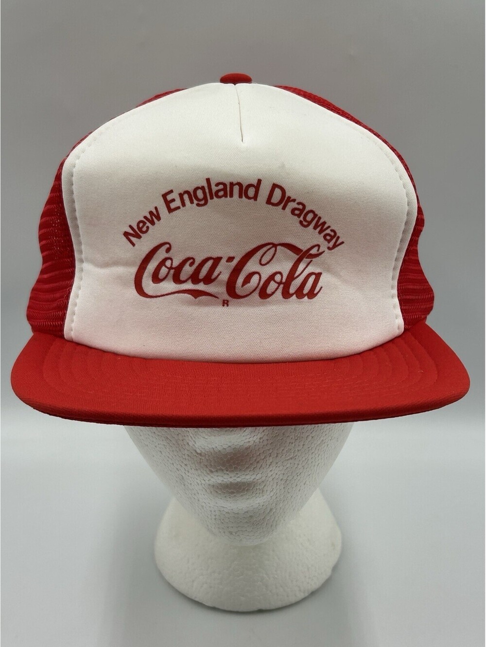Coca Cola New England Dragway Vintage Sportcap Adjustable Snapback New